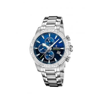 Ceas barbatesc  F20704/4 Quartz Argintiu