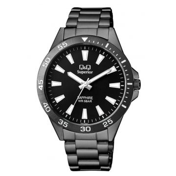 Ceas barbatesc  S08A-003PY Quartz Negru
