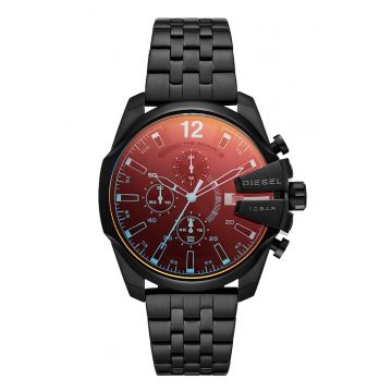 Ceas quartz cronograf - Negru