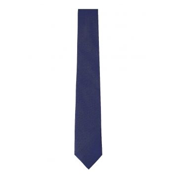 Cravata de mătase  bleumarin - 7cm