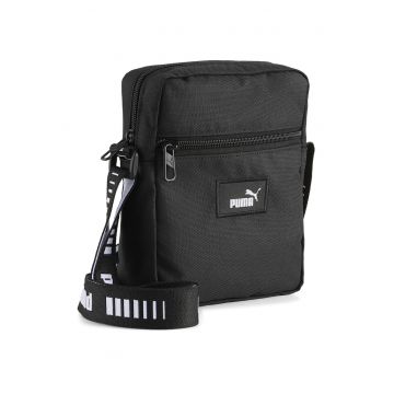 Geanta crossbody Phase Tape - Alb/Negru