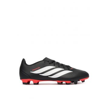 Ghete de fotbal barbat -  plastic - negru - material textil
