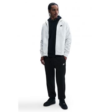 Pantaloni de trening cu logo si snur de ajustare - Negru
