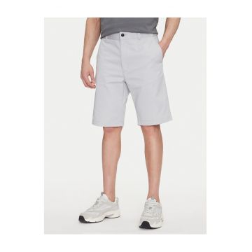Pantaloni scurti barbatesti  gri - bumbac