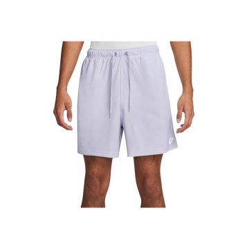 Pantaloni scurti  FN3514 - talie elastica - poliester - lila