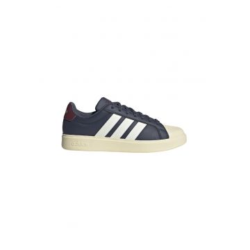 Pantofi sport din piele ecologica Streettalk - Crem/Bleumarin