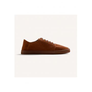 Pantofi sport Mawanza din piele intoarsa - Caramel