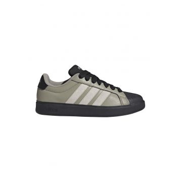 Pantofi sport Steeltalk din piele ecologica - Negru/Grej