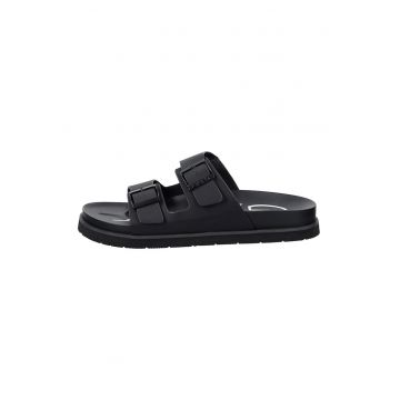 Papuci de casa cu catarama Palbuddy - Negru