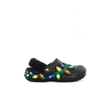Papuci unisex  Classic Lined - negru-multicolor