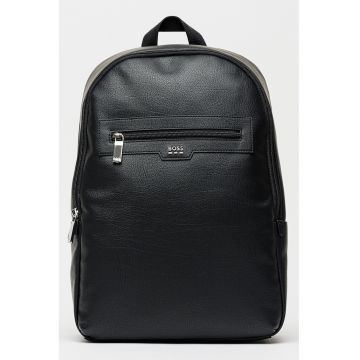 Rucsac de piele ecologica Lewys - 19 L - Negru