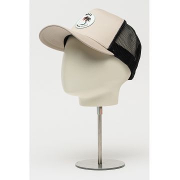 Sapca trucker cu aplicatie logo - Negru/Grej