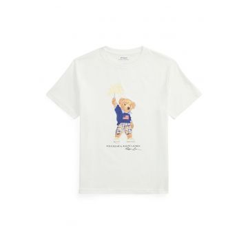 Tricou barbatesc -  bumbac - alb - Alb