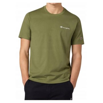 Tricou cu decolteu la baza gatului si detaliu logo