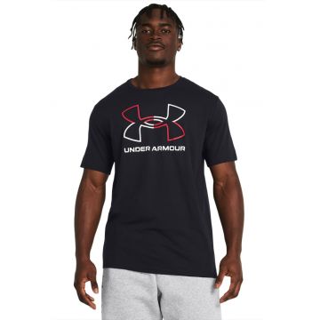 Tricou cu imprimeu logo Foundation - Negru