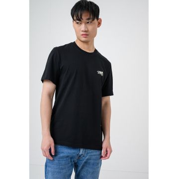 Tricou cu logo Austin - Black Onyx