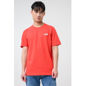 Tricou cu logo Austin - Caramiziu
