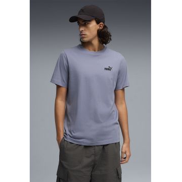 Tricou cu logo brodat Essentials No. 1 - Albastru inchis