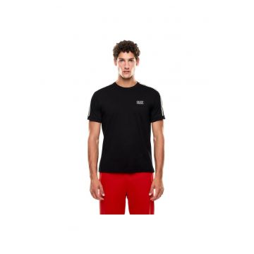 Tricou  EA7 Logo Series Tape Negru - 65875