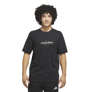 Tricou regular fit cu logo Color - Negru