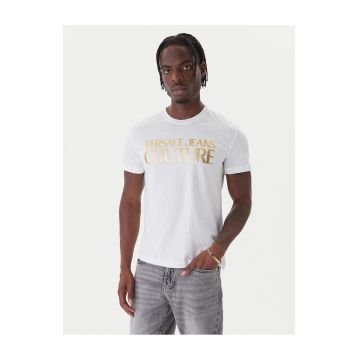 Tricou unisex  alb - bumbac
