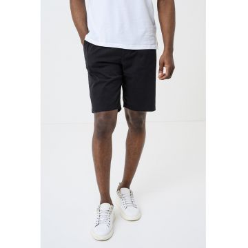 Bermude chino cu croiala conica - Negru