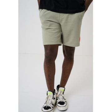 Bermude sport de bumbac Diz - Kaki
