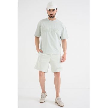 Bermuded sport de bumbac Dinkoe - Verde pal