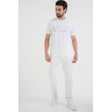 Blugi regular fit Re.Maine - Alb