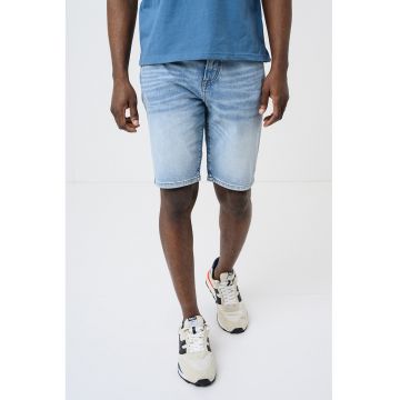 Blugi scurti regular fit cu talie medie Maine - Albastru deschis