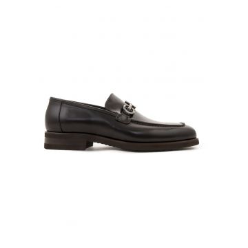 loafers bărbați  COSSI - piele natural - Maro