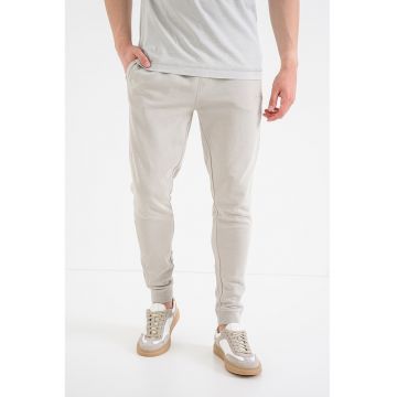 Pantaloni de trening cu buzunare laterale - Gri deschis