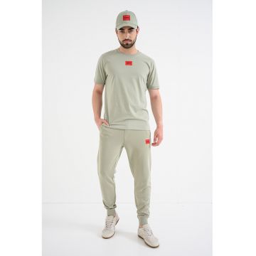 Pantaloni de trening cu buzunare oblice Doak - Sage Green