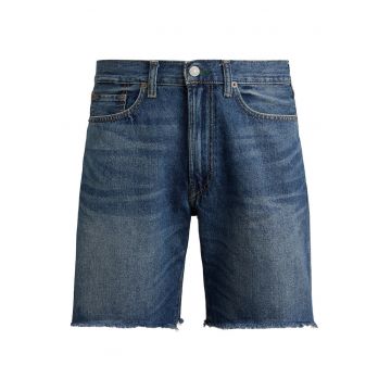 Pantaloni scurți denim albastru pentru bărbați - Albastru