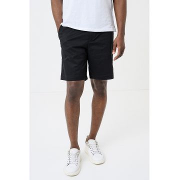 Pantaloni scurti chino cu buzunare laterale - Negru
