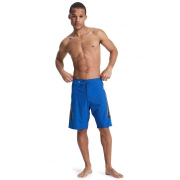 Pantaloni scurti de baie cu logo Surfsilk Clicker - Albastru inchis
