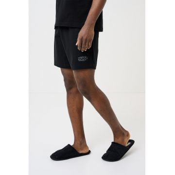 Pantaloni scurti de pijama relaxed fit Spray - Negru