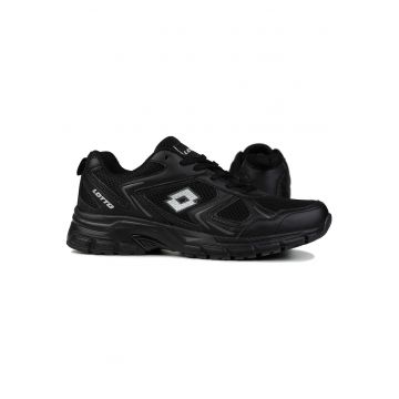 Pantofi sport barbatesti  KITAURA - negru - material sintetic - design modern - talpa flexibila - 40