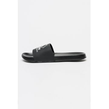 Papuci cu logo Barrow - Negru
