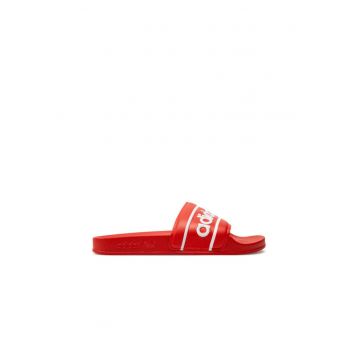 Slapi unisex -  Adilette - rosu/alb - plastic