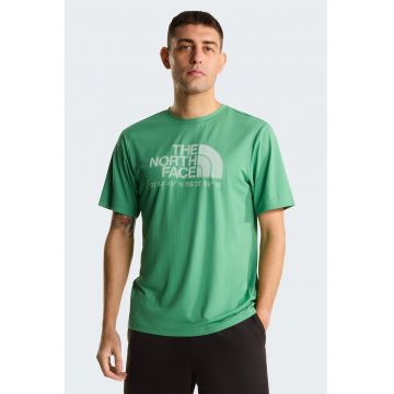 Tricou cu logo pentru antrenament - Verde aquamarin