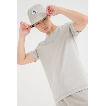Tricou de bumbac Tokks - Gri deschis