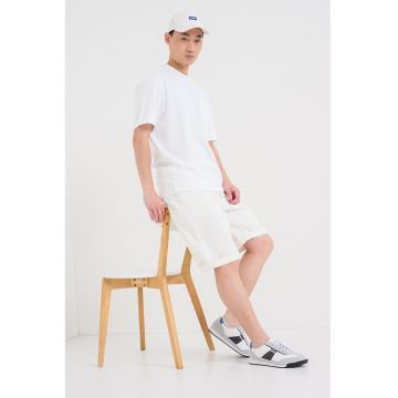 Tricou din bumbac Nestite - Alb