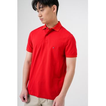 Tricou polo regular fit - Rosu