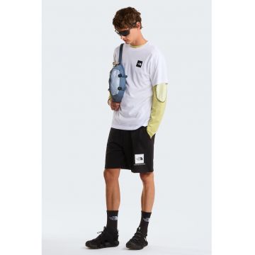 Tricou regular fit Evolution - Negru stins/Alb optic