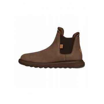 Cizme Chelsea Barbati Iarna Piele -  Branson Craft Leather - Maro