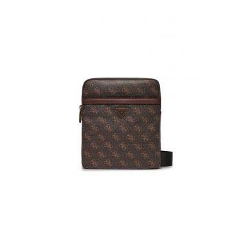 Geanta de umar  PU piele - maro - 21x24x3cm