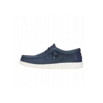 Mocasini Barbati Spuma EVA - Wally Stretch Sox - Albastru - Albastru