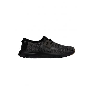 Mocasini cu sireturi de ajustare Sirocco - Negru stins