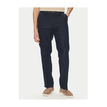 Pantaloni chino barbati  bleumarin - bumbac
